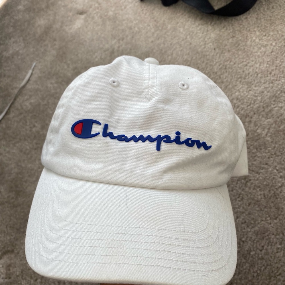White champion hat